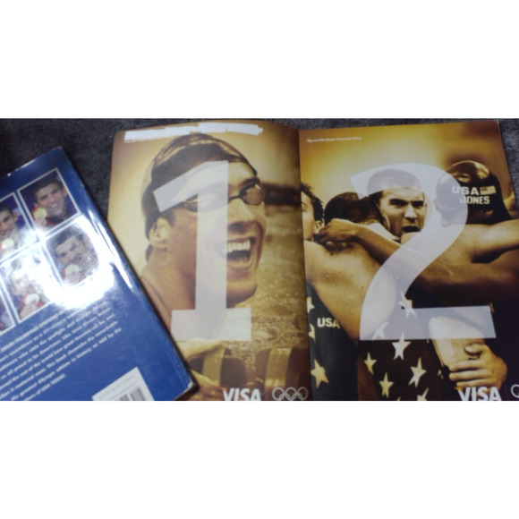 Michael Phelps: Sports Illustrated & USA Today Olympic Journey Magazine Lot - Picture 6 of 6